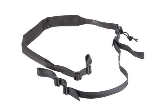 The Viking Tactics Black V-Tac wide padded rifle sling is extremely easy to adjust for any shooting position